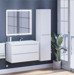 Тумба под раковину Uperwood Tanos 100 см, подвесная, белая матовая в Игре - igra.ok-mebel.com | фото 11