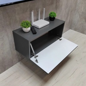 Тумба подвесная под ТВ LINES MTV1-MA 750 Темно-серый (Графит-M 10.1.25) в Игре - igra.ok-mebel.com | фото 3