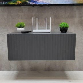 Тумба подвесная под ТВ LINES MTV1-MA 750 Темно-серый (Графит-M 10.1.25) в Игре - igra.ok-mebel.com | фото 7
