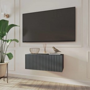 Тумба подвесная под ТВ LINES MTV1-MA 750 Темно-серый (Графит-M 10.1.25) в Игре - igra.ok-mebel.com | фото 8