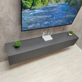 Тумба подвесная под ТВ LINES MTV3-MA 900 Темно-серый (Графит-M 10.1.25) в Игре - igra.ok-mebel.com | фото 10