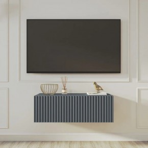 Тумба подвесная под ТВ LINES MTV3-MA 900 Темно-серый (Графит-M 10.1.25) в Игре - igra.ok-mebel.com | фото 8