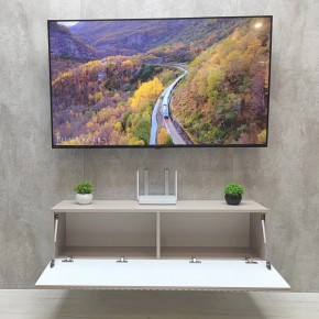 Тумба подвесная под ТВ LINES MTV4-MA 1150 Бежевый (Леда-М 10.1.5) в Игре - igra.ok-mebel.com | фото 3