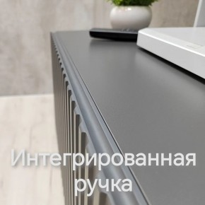 Тумба подвесная под ТВ LINES MTV4-MA 1150 Темно-серый (Графит-M 10.1.25) в Игре - igra.ok-mebel.com | фото 5