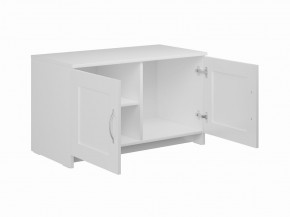 Тумба СИРИУС двухдверная низкая, цвет белый в Игре - igra.ok-mebel.com | фото 2