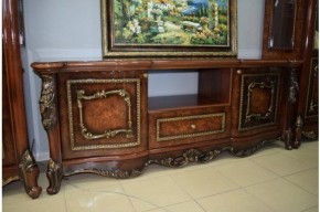 Тумба ТВ Джоконда (корень дуба глянец) в Игре - igra.ok-mebel.com | фото 2