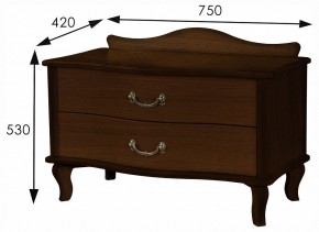 Тумбочка Джульетта Л в Игре - igra.ok-mebel.com | фото 3