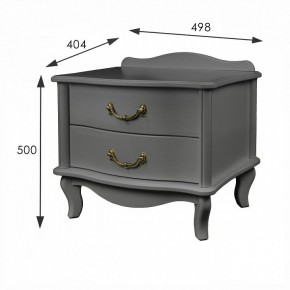 Тумбочка Джульетта Л в Игре - igra.ok-mebel.com | фото 3