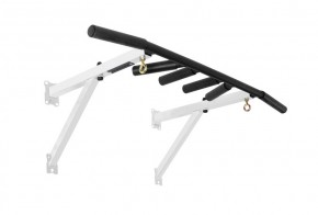 Турник настенный-наддверный ARS цв. белый-черный FLEXTER PROFI в Игре - igra.ok-mebel.com | фото