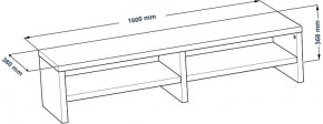 ТВ-тумба Энкель ТВ16, тамбурат, цвет белый в Игре - igra.ok-mebel.com | фото 3