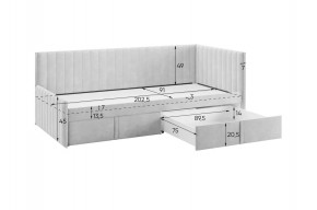 ТВИКС Кровать (тахта) с ящиками 900 в Игре - igra.ok-mebel.com | фото 3