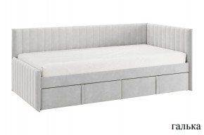 ТВИКС Кровать (тахта) с ящиками 900 (галька) в Игре - igra.ok-mebel.com | фото