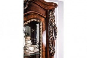 Витрина одностворчатая Джоконда (корень дуба глянец) в Игре - igra.ok-mebel.com | фото 3