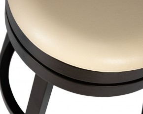 Вращающийся полубарный стул DOBRIN JOHN COUNTER, капучино, кремовый в Игре - igra.ok-mebel.com | фото 8