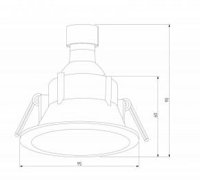 Встраиваемый светильник Elektrostandard Side 25059/01 в Игре - igra.ok-mebel.com | фото 6