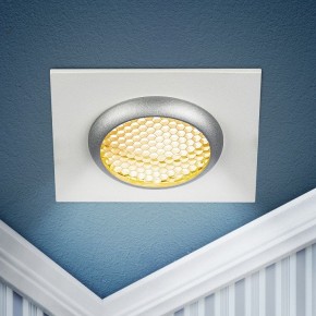 Встраиваемый светильник Эра  KL110 WH/SL в Игре - igra.ok-mebel.com | фото 5