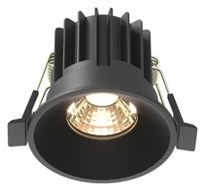 Встраиваемый светильник Maytoni Round DL058-7W3K-B в Игре - igra.ok-mebel.com | фото 1
