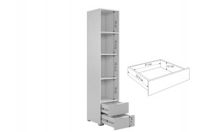 ЗЕФИР Гостиная К1 (белое дерево/белый муар) в Игре - igra.ok-mebel.com | фото 6